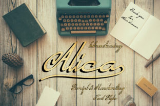 Alica: The Handwritten Font for Calm Campaigns