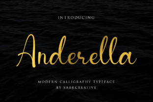 Anderella: A Bold Handwritten Font for Business