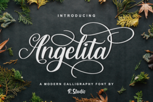 Angelita: A Modern Calligraphy Font for Marketers