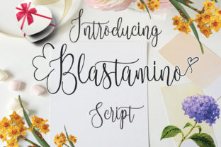Blastamino: A Bold Handwritten Font for Marketers