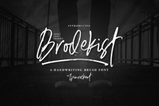 Brodekist: The Urban Script Font for Bold Marketing