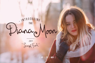 Diana Moon: A Modern Handwritten Font for Editors