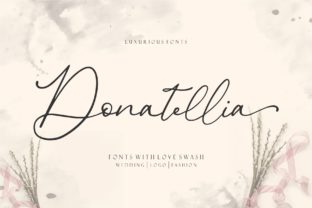 Donatellia: A Bold Handwritten Font for Editorial Design