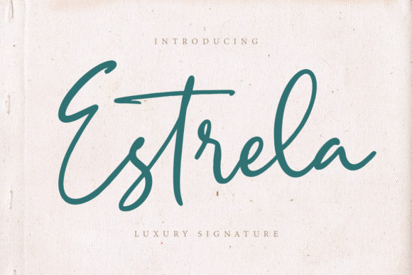 Estrela: A Handwritten Font for Makers