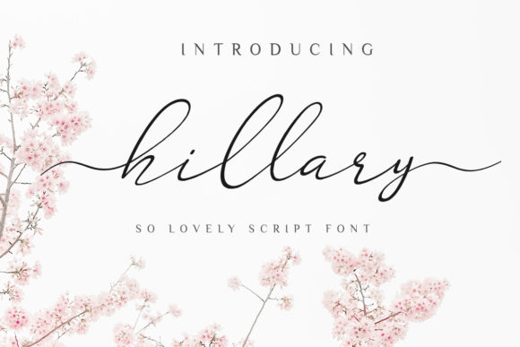 Hillary: A Striking Script Font for Brand Identity