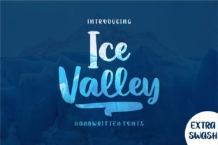 Ice Valley: A Fresh Handwritten Font for Campaigns