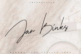 Jar Binks: A Modern Handwritten Font for Web Design