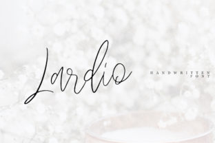 Lardio: An Elegant Handwritten Font for Branding