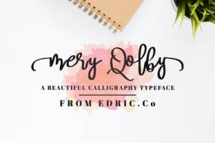 Mery Qolby: A Handmade Script Font for Branding