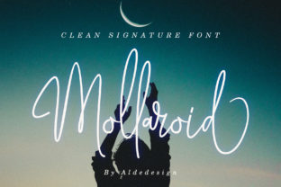 Mollaroid: A Light Handwritten Font for Web Design