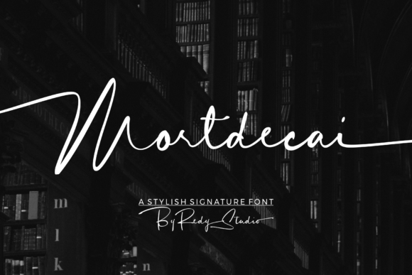 Mortdecai: The Handwritten Font for Campaigns