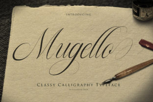 Mugello: A Stunning Handwritten Font for Crafters