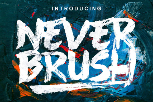 Never Brush: The Urban Script Font for Bold Marketing