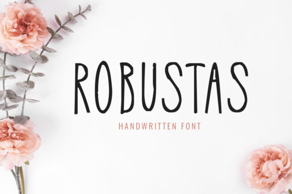 Robustas: A Handwritten Font for Modern Editorial Design