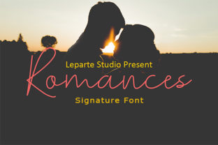 Romances: A Bold Handwritten Font for Standout Branding