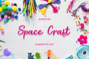 Space Craft: A Modern Handwritten Font for Marketers