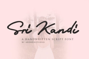 Sri Kandi: A Stylish Handwritten Font for Modern Brands