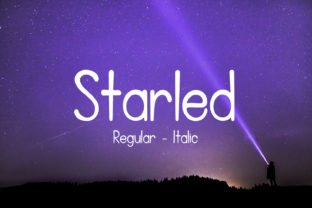 Starled: A Charming Handwritten Font for Makers