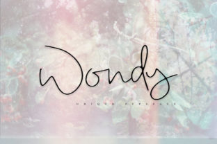 Wondy: A Breezy Handwritten Font for Modern Branding