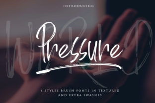 World Pressure: A Handwritten Font for Authentic Branding