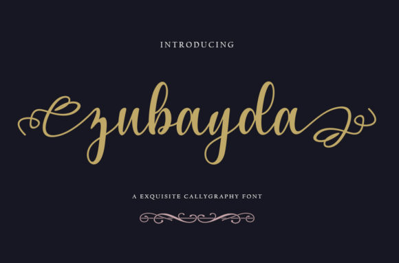 Zubayda: A Handwritten Font for Authentic Web Design